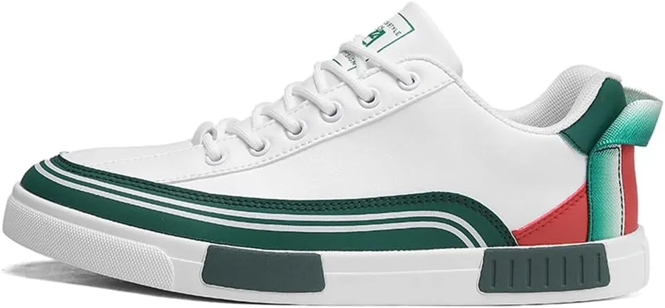 Men's Fashion Sneakers Classic Casual Shoes for Men Stylish Soft Comfort Walking Sneakers