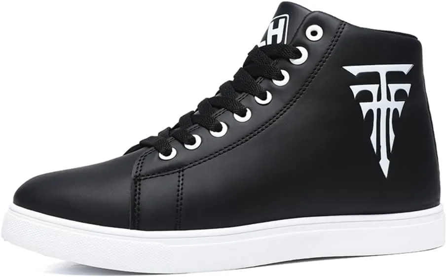 Men's Fashion Sneakers High Top Skate Shoes Stylish Casual Comfort Hip Hop Shoes