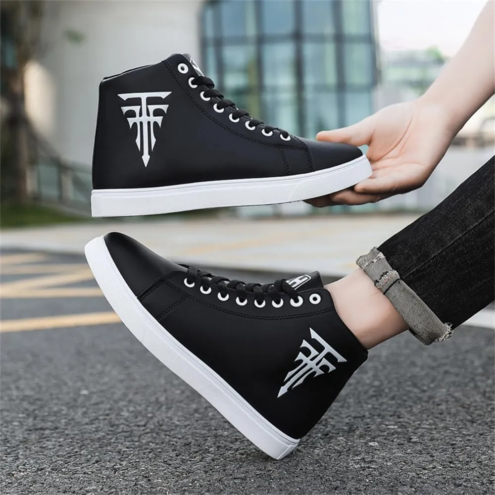 Men's Fashion Sneakers High Top Skate Shoes Stylish Casual Comfort Hip Hop Shoes