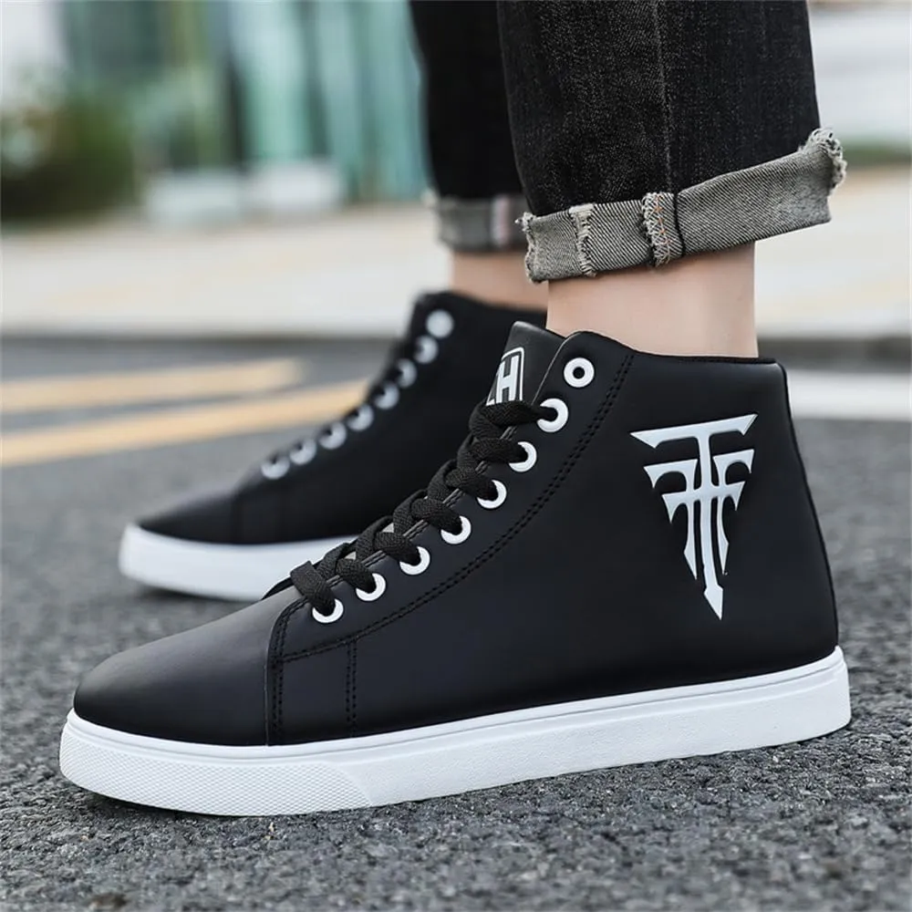 Men's Fashion Sneakers High Top Skate Shoes Stylish Casual Comfort Hip Hop Shoes