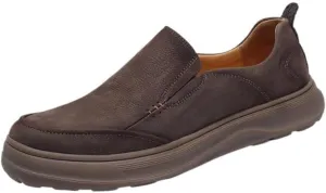 Men's Loafers Slip-On Shoes with Non-Slip Sole Suede Slippers Slip-ins Working Dress Casual Outdoor Lightweight Cushioning