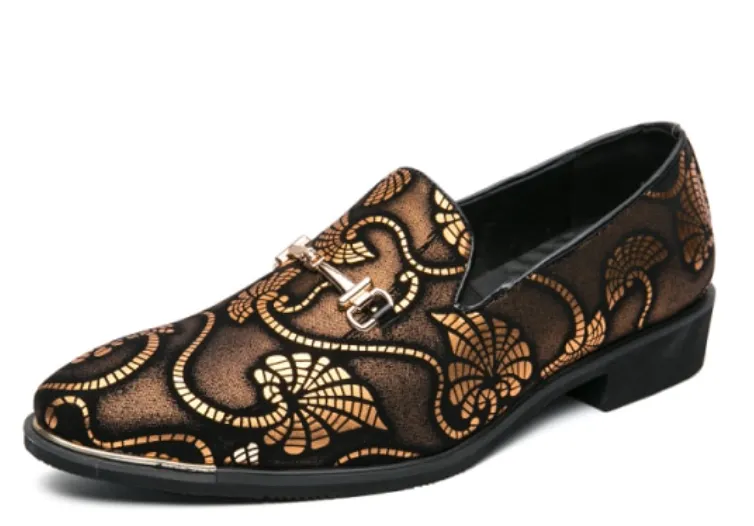 Mens Stylish Leather Shoes/Slip Ons -  Many Sizes & Colours
