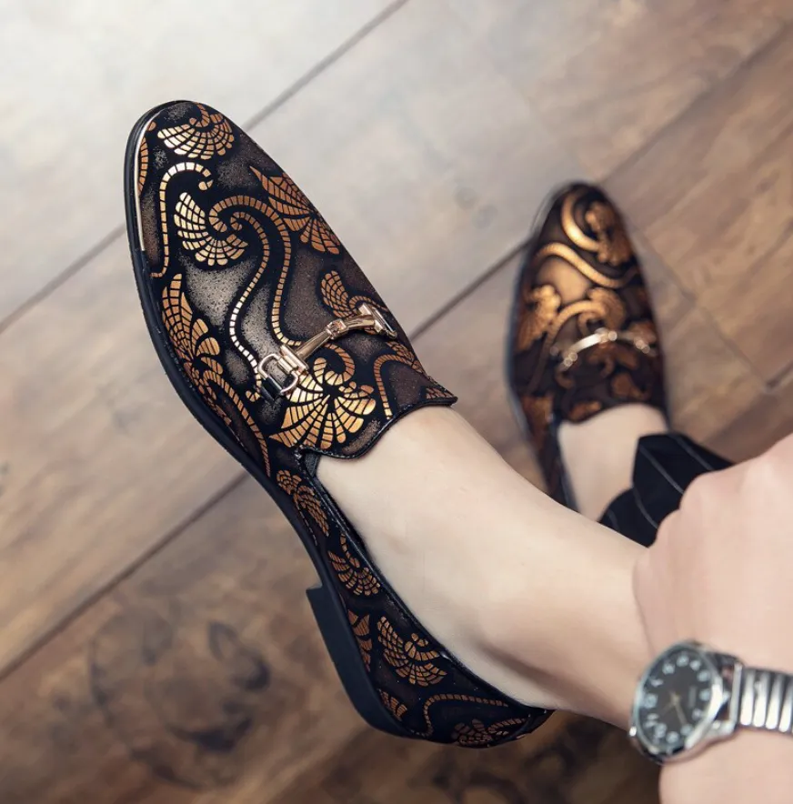 Mens Stylish Leather Shoes/Slip Ons -  Many Sizes & Colours