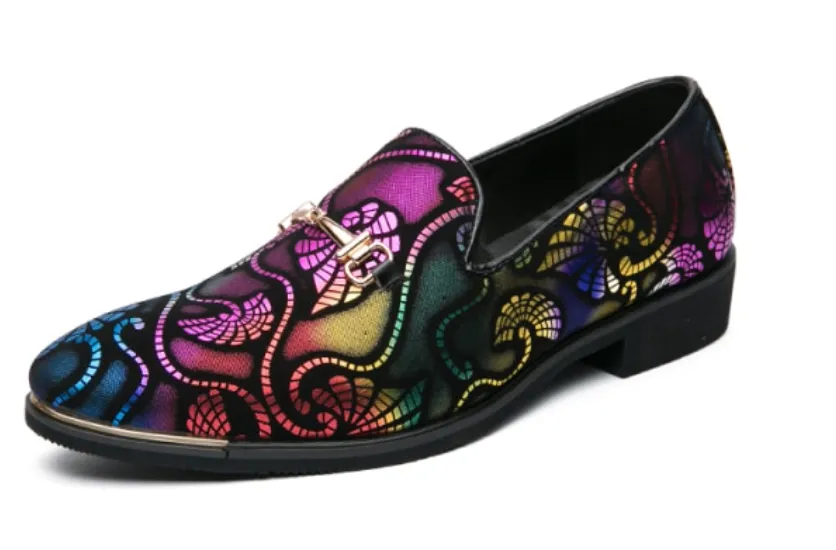 Mens Stylish Leather Shoes/Slip Ons -  Many Sizes & Colours