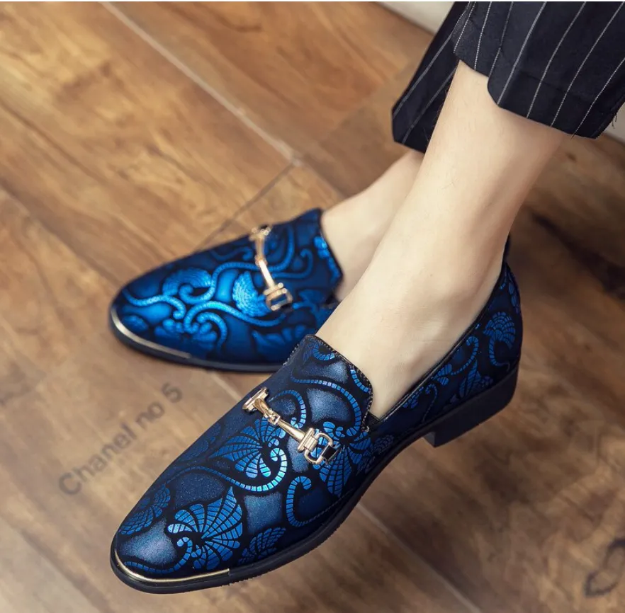 Mens Stylish Leather Shoes/Slip Ons -  Many Sizes & Colours