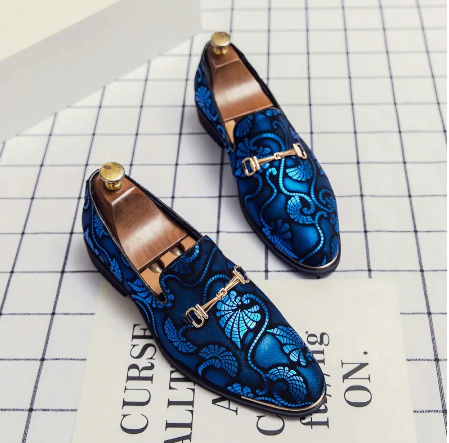 Mens Stylish Leather Shoes/Slip Ons -  Many Sizes & Colours