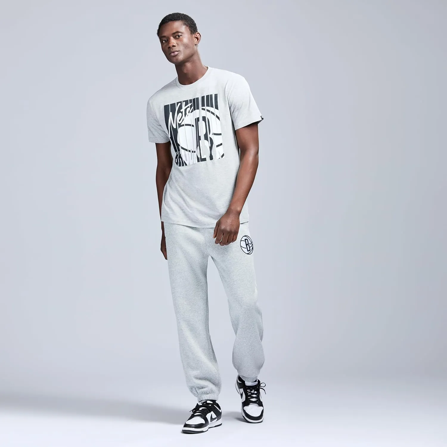 Men's X NBA Officially Licensed Casual Jogger Fleece Sweatpants with Pockets