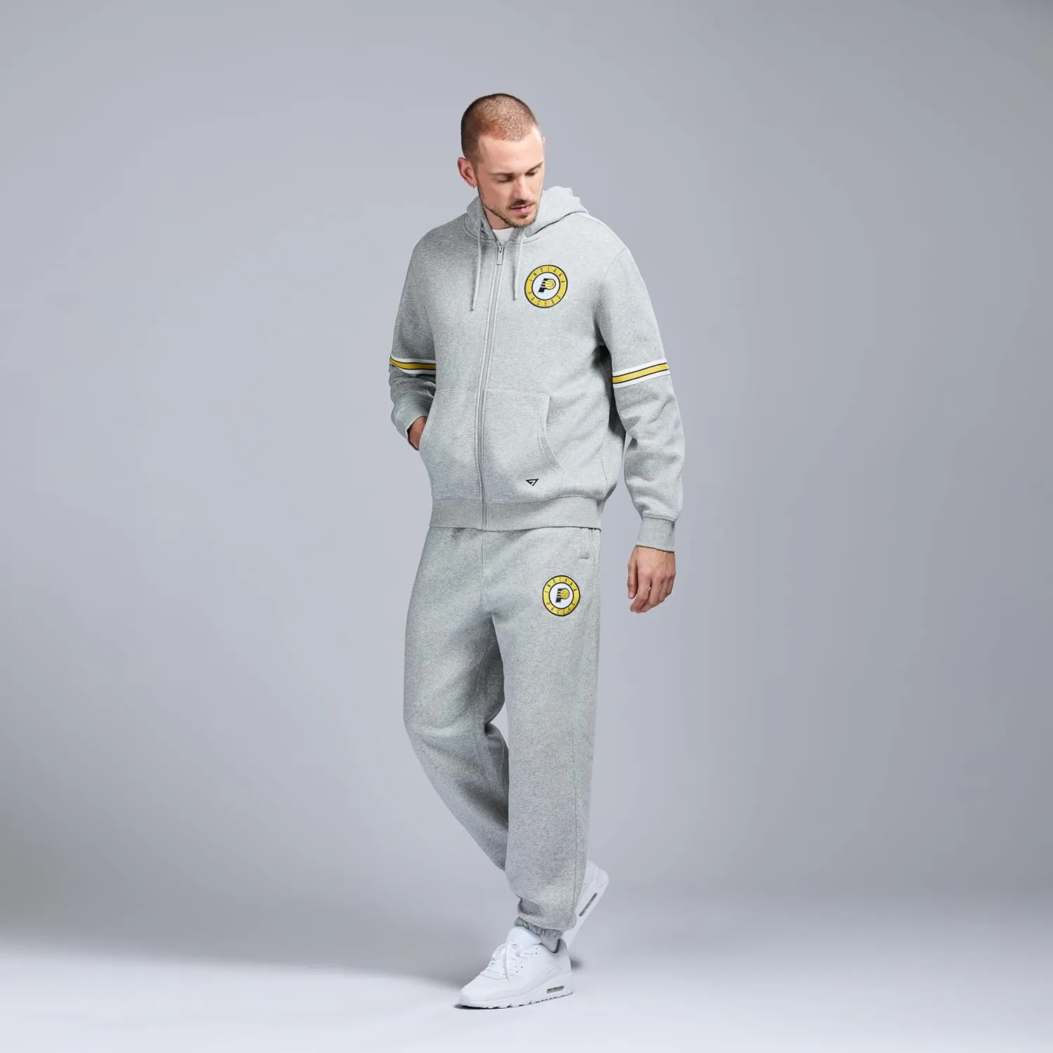 Men's X NBA Officially Licensed Casual Jogger Fleece Sweatpants with Pockets