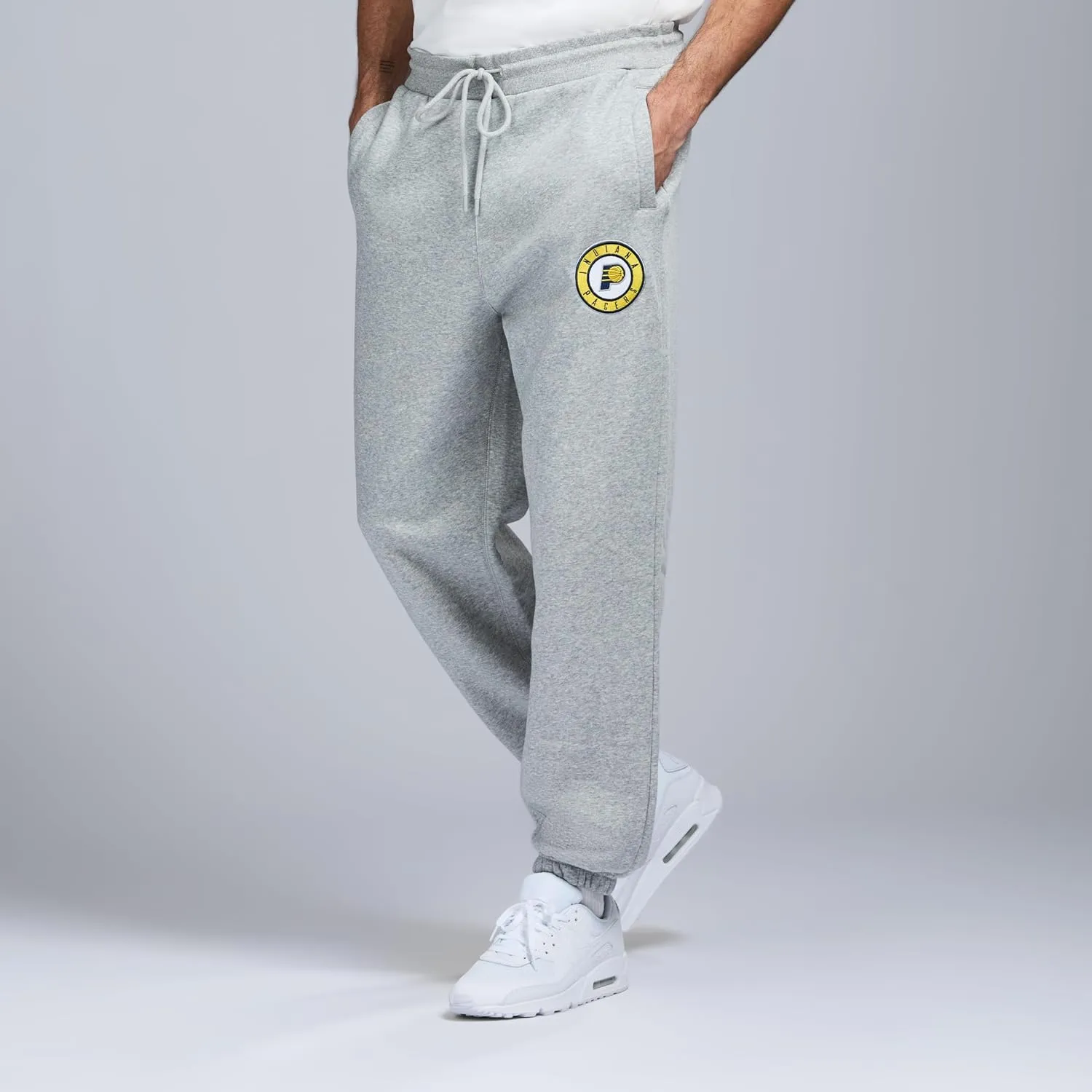 Men's X NBA Officially Licensed Casual Jogger Fleece Sweatpants with Pockets