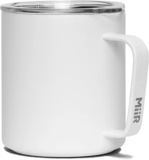 MiiR Camp Cup, 12oz - Double Wall Vacuum Insulated, Stainless Steel with Splash-Proof Slide Lid
