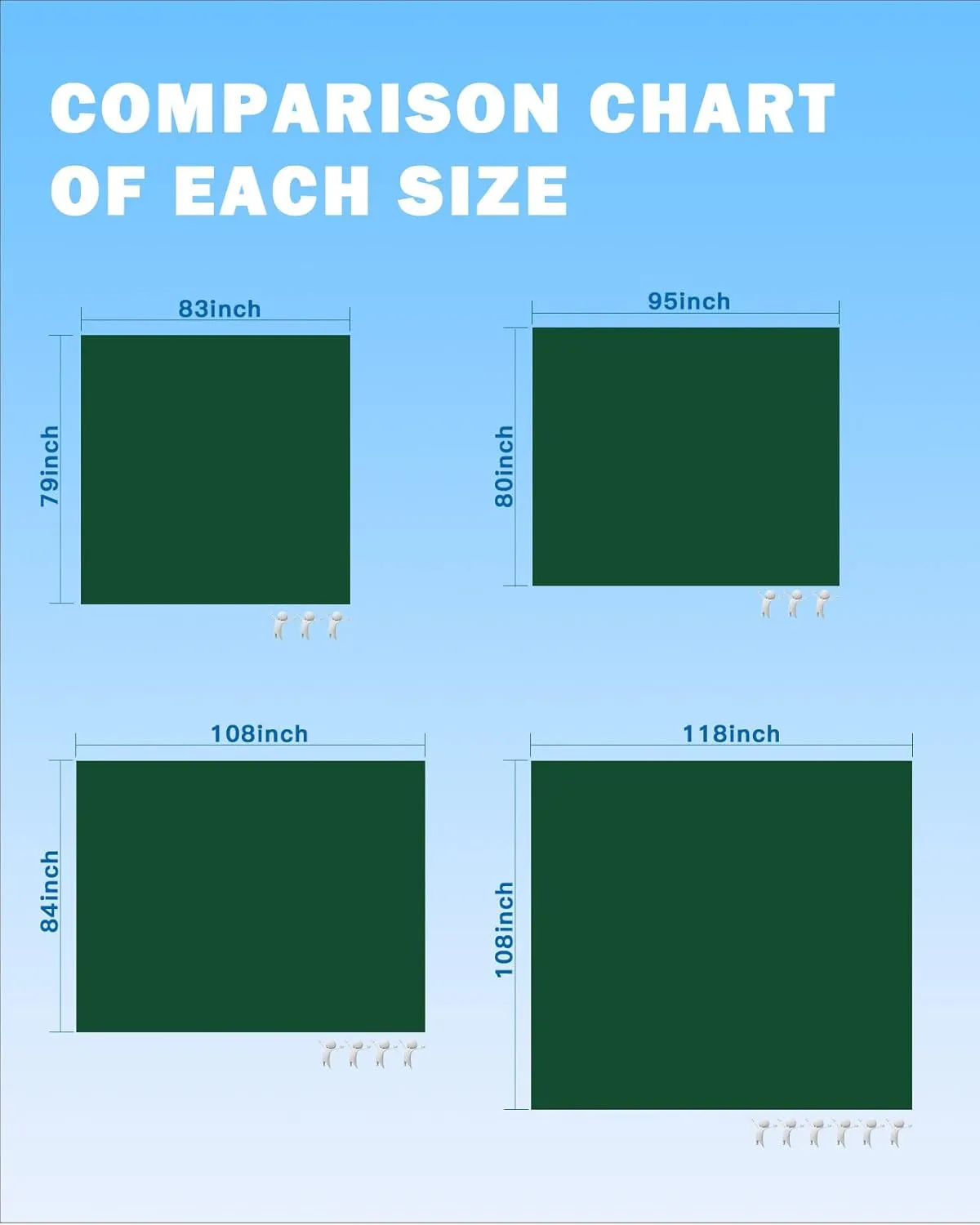 Modern Minimalism Hunter Green Beach Blanket Extra Large 118x108in Outdoor Waterproof Sandproof Picnic Blankets with Stakes Lightweight Beach Mat for Camping Travel Hiking,St Patricks Olive Green