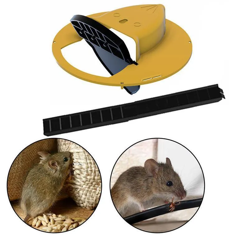 Mouse Trap Flip N Slide Bucket Lid Mouse Rat Trap With Ladder Mousetrap Catcher