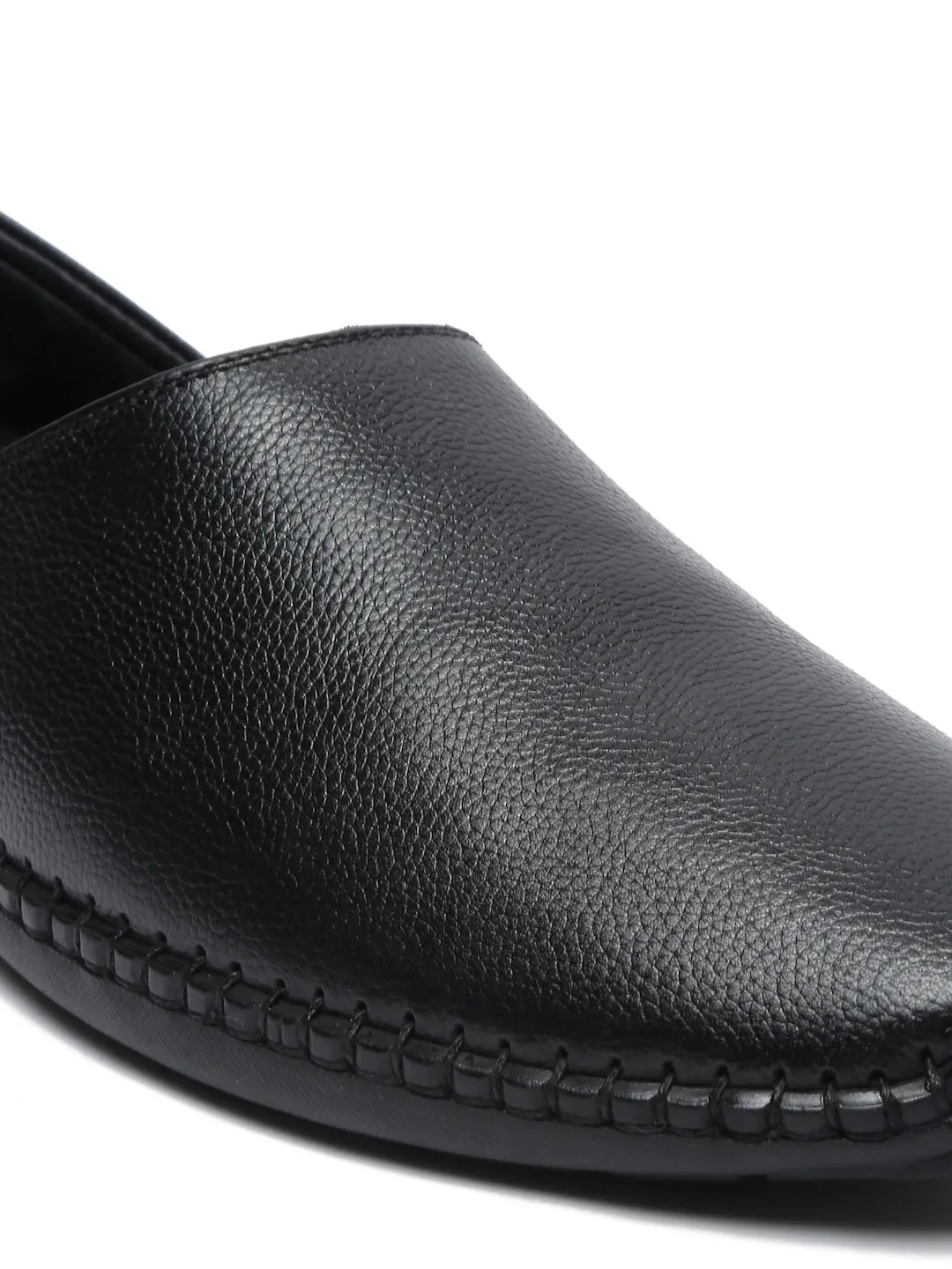 Nathan Ethnic Leather Slip-Ons