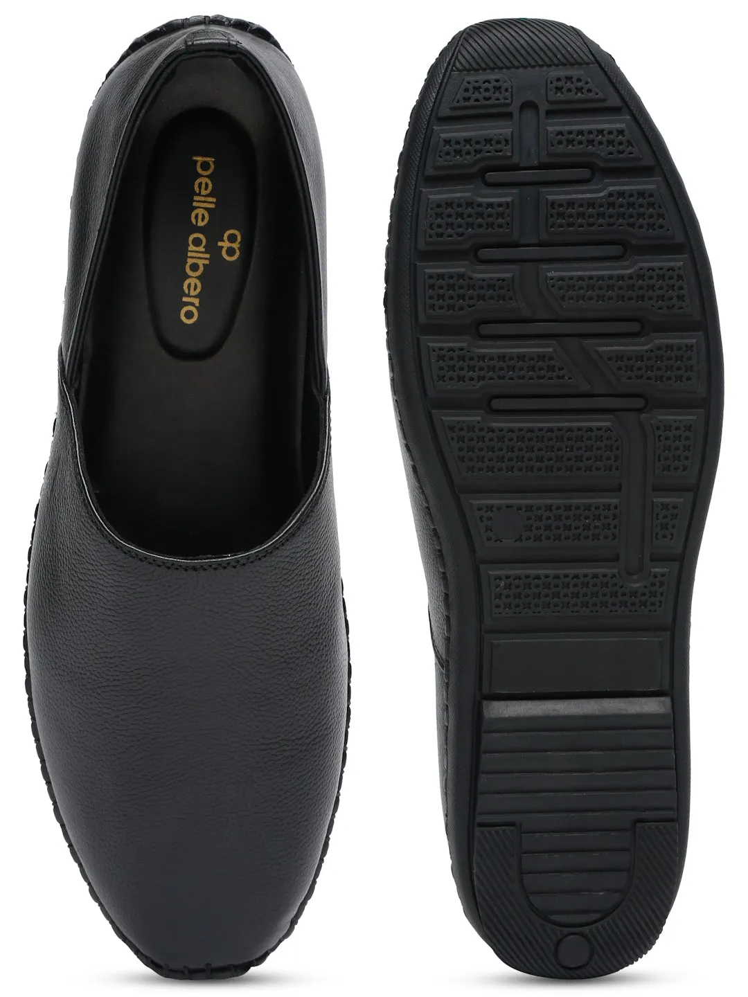 Nathan Ethnic Leather Slip-Ons
