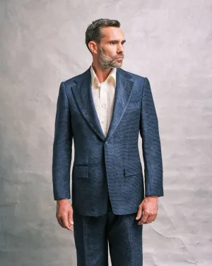 Navy Horizontal Cord Jacket