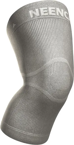 NEENCA Ultra-thin Knee Sleeve for Knee Pain, Lightest Knee Compression Sleeve with Graphene Ions Infused Fabric for Pain Relief, Swelling, Arthritis, Poor Circulation, Running, Sport- FSA/HSA Approved