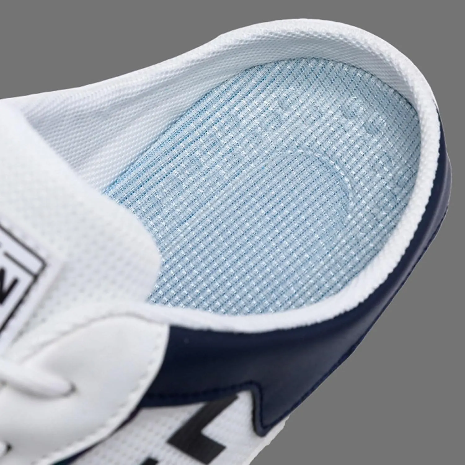 New Spring Men's Shoes All Casual Shoes Lazy Slip Ons and Half Slippers Boot Leather Men