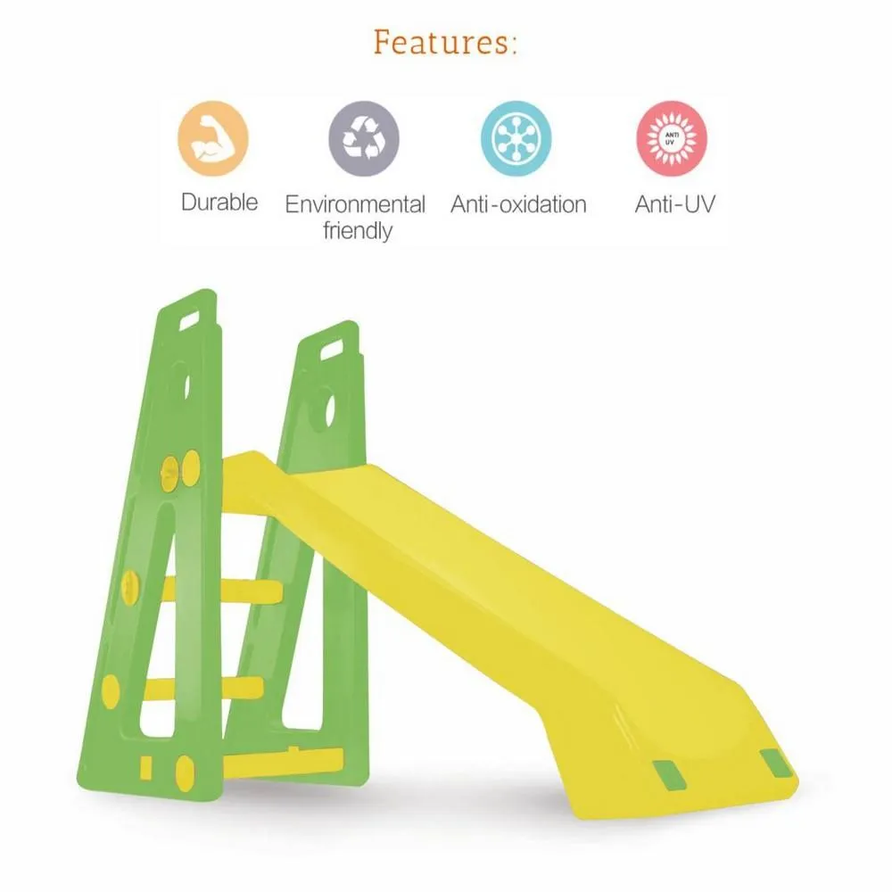Ok Play Baby Slide Senior Garden and School Toy for Kids, Yellow & Green, Ages 2 to 4 years