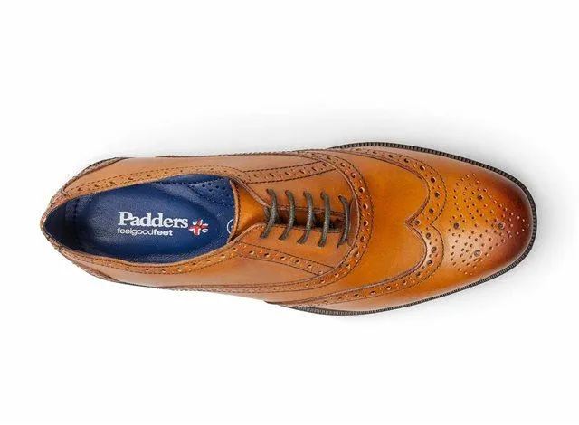 Padders 167 Oxford Dress Shoes - Chestnut
