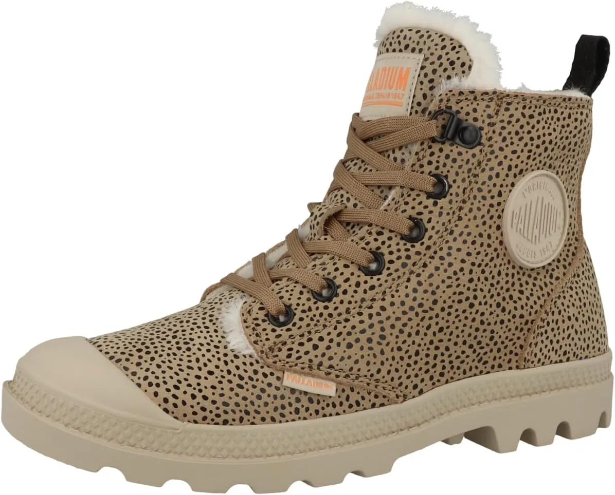 Palladium Men's Pampa Hi Boot, Vegan Canvas Lace Up Boot