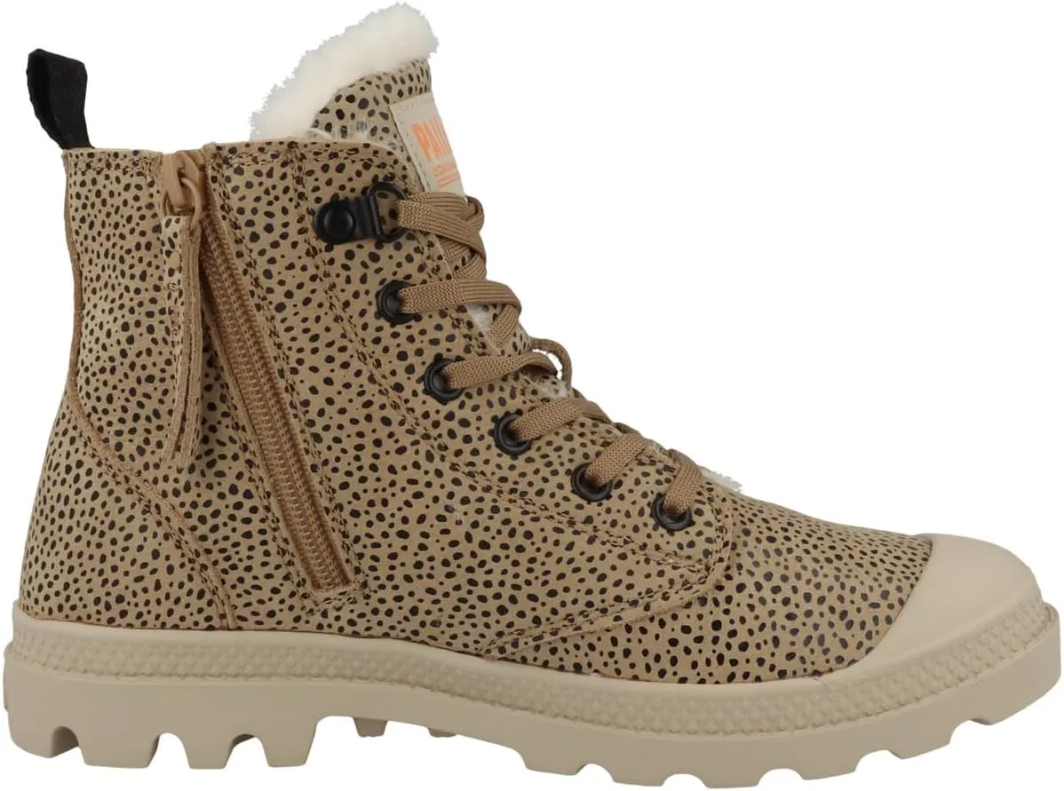 Palladium Men's Pampa Hi Boot, Vegan Canvas Lace Up Boot