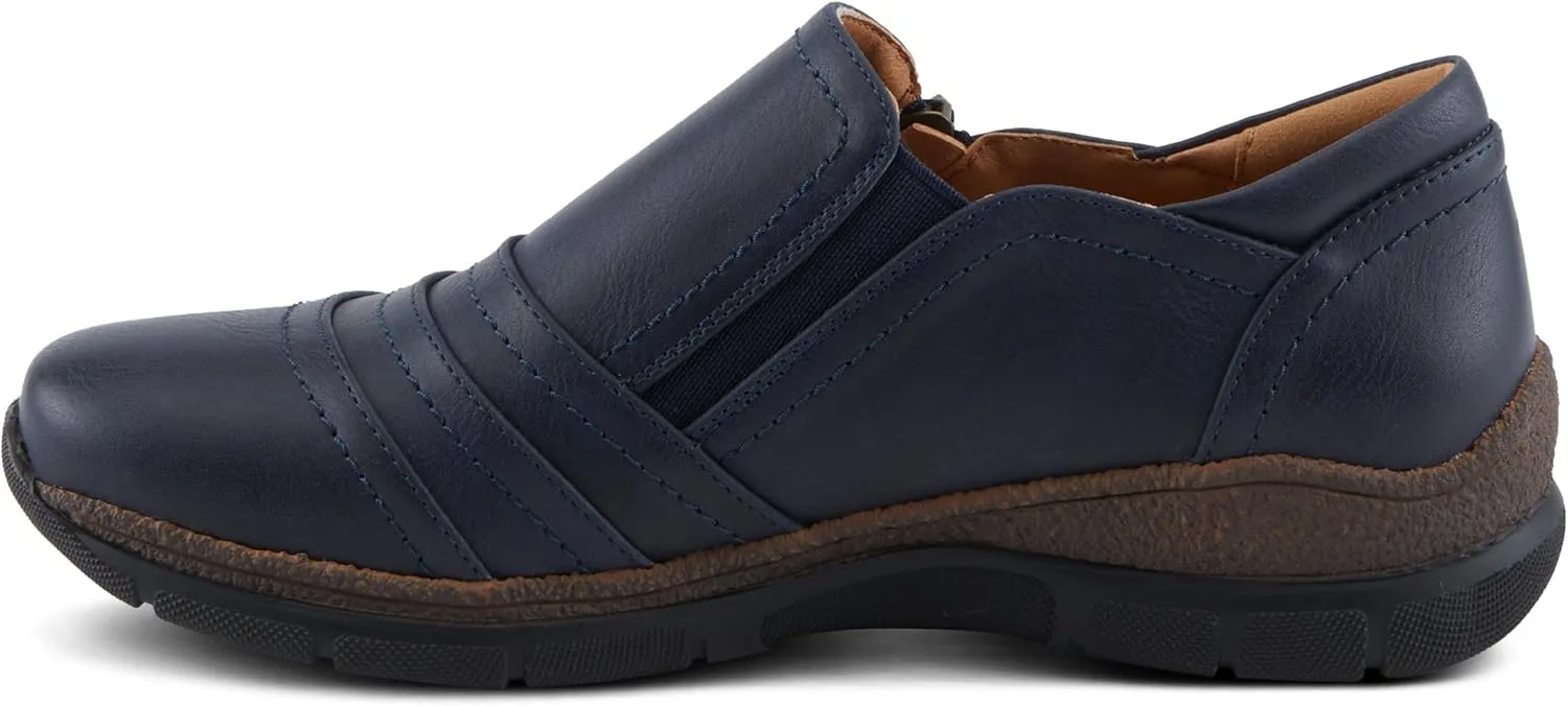 PATRIZIA Women's RIGNY Wedge Shoes with Tonal Stitching, Padded Back Collar, and Comfortable Fit