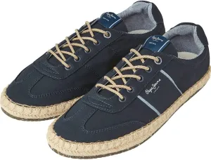 Pepe Jeans Men's Tourist Vegas Trainers, navy, 7.5 Men