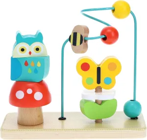 Petit Collage Busy Garden Wooden Activity Trio