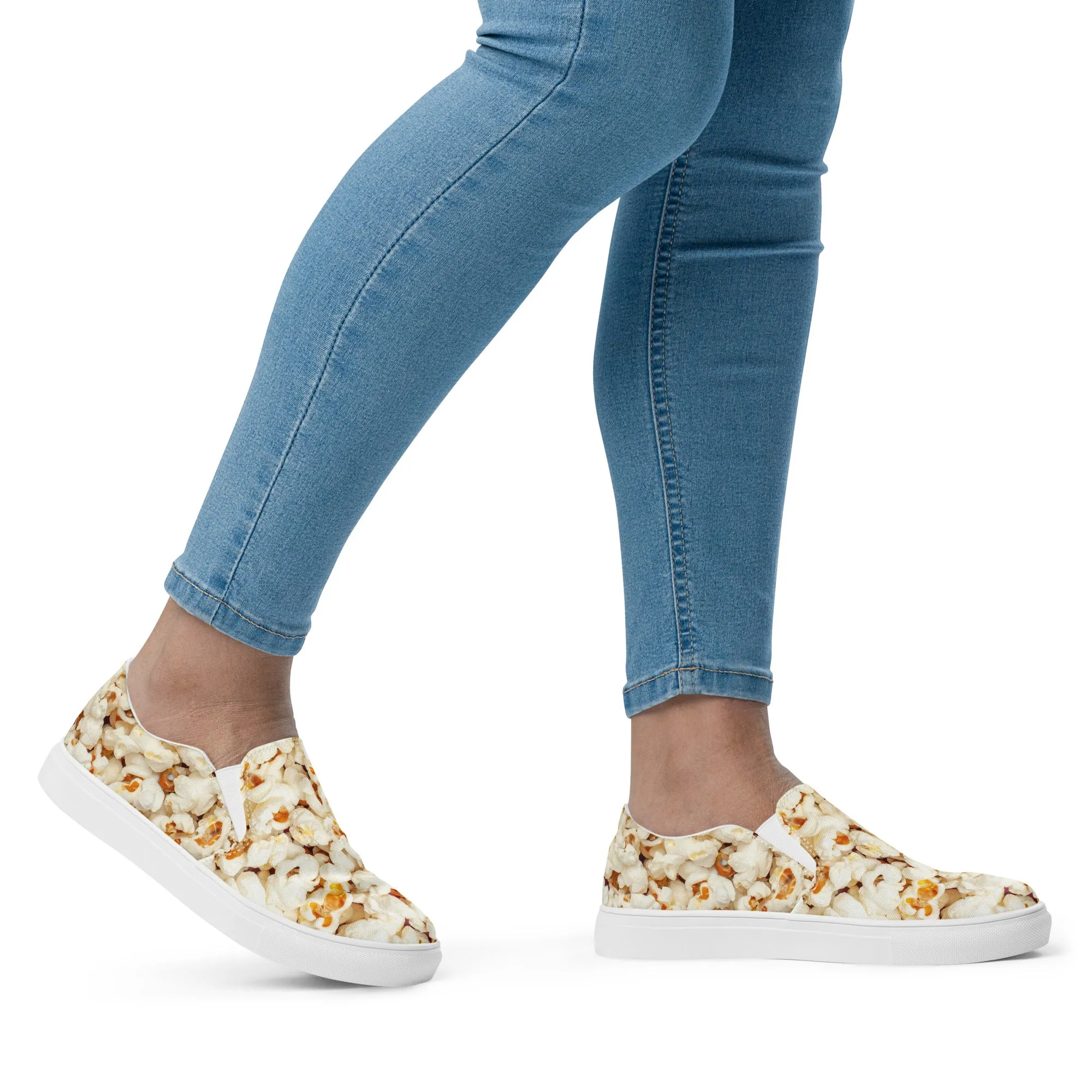 Popcorn Women’s Slip-On Canvas Shoes