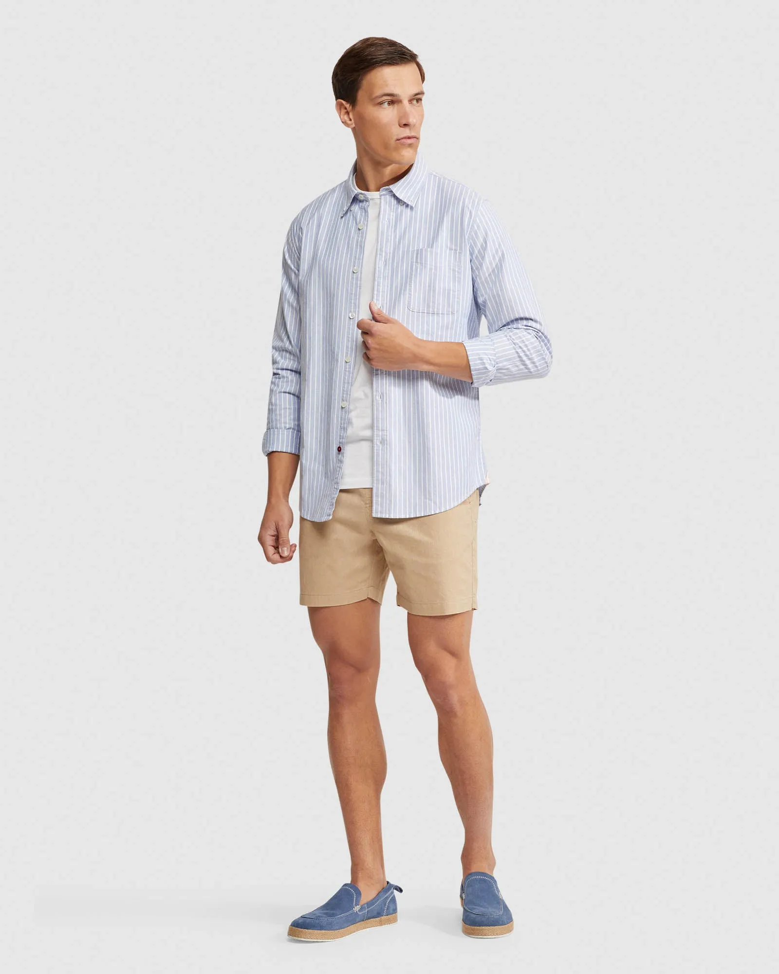 Portland Oxford Wve Striped Shirt