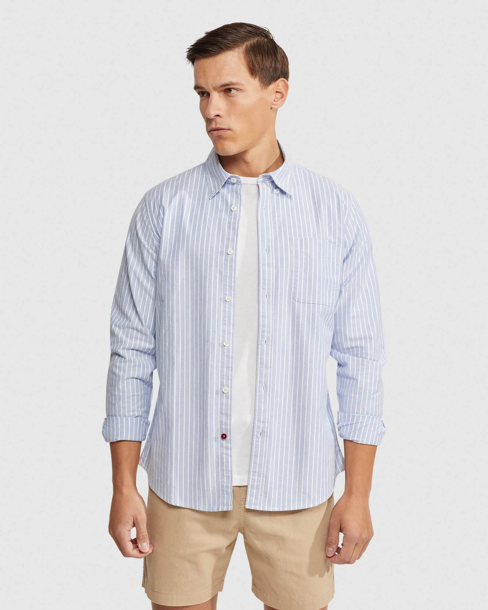 Portland Oxford Wve Striped Shirt