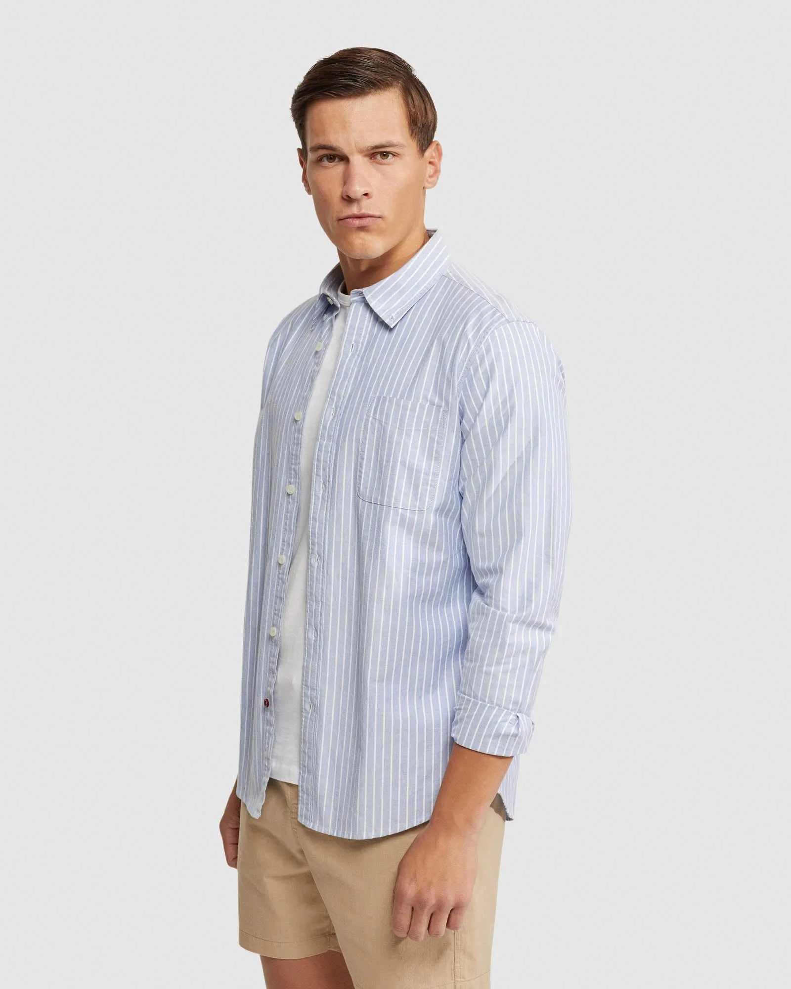 Portland Oxford Wve Striped Shirt