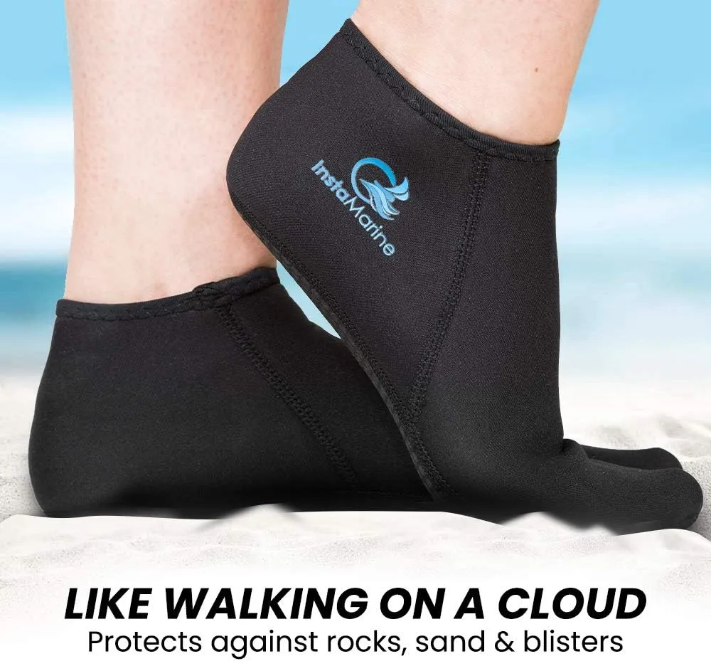 Premium Neoprene Socks Water Fin Sock Perfect for Water Sports, Snorkeling, Diving, Swimming