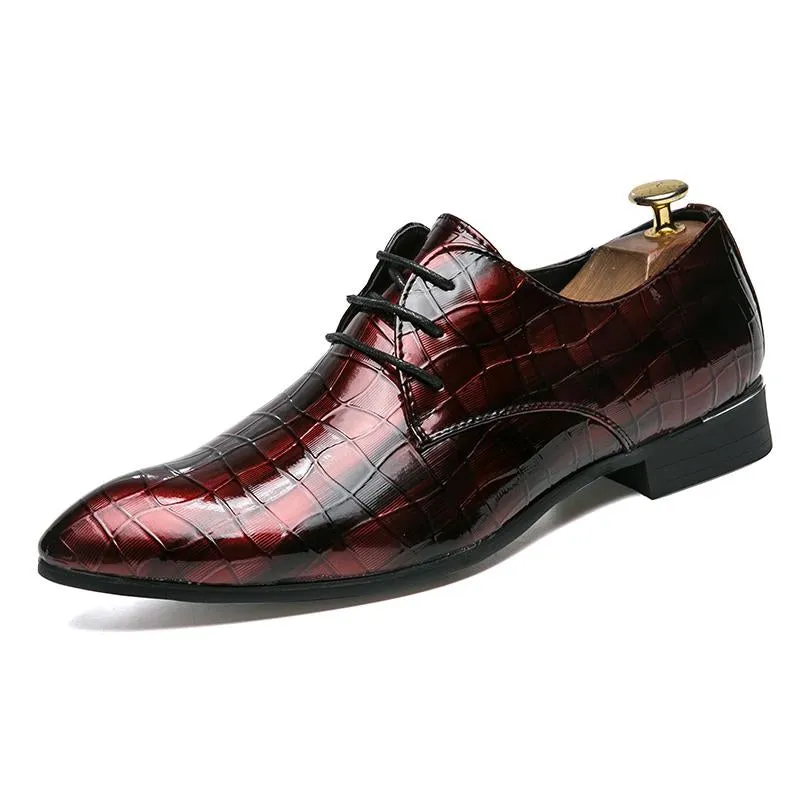 Premium Patent Leather Italian Shoes