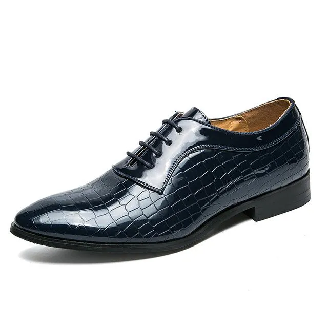 Premium Patent Leather Italian Shoes