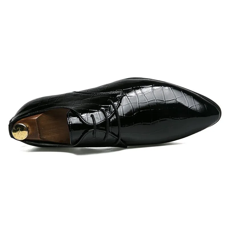 Premium Patent Leather Italian Shoes