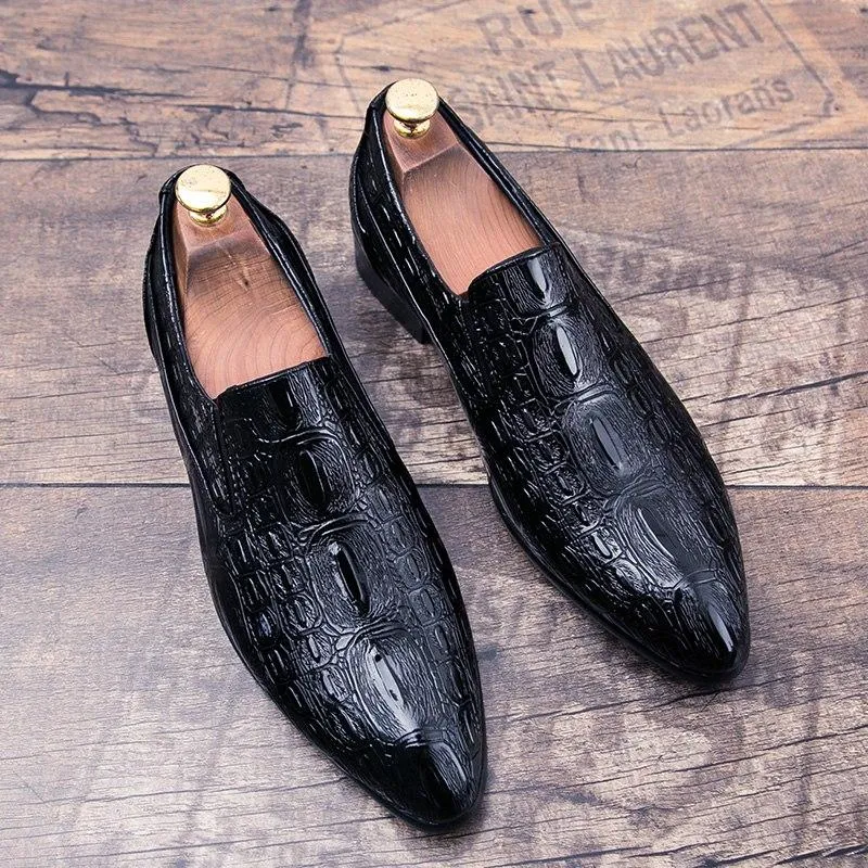 Premium Patent Leather Italian Shoes