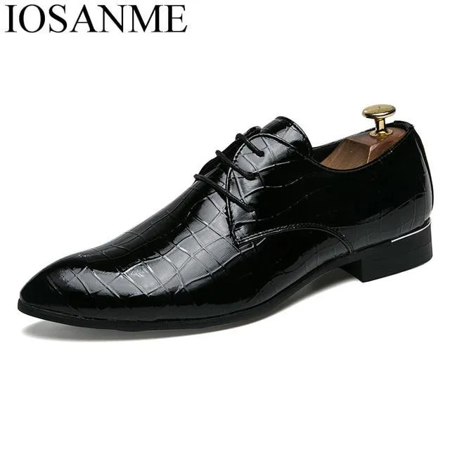 Premium Patent Leather Italian Shoes