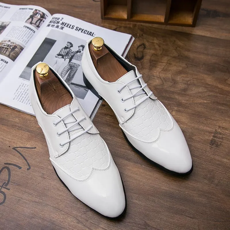 Premium Patent Leather Italian Shoes