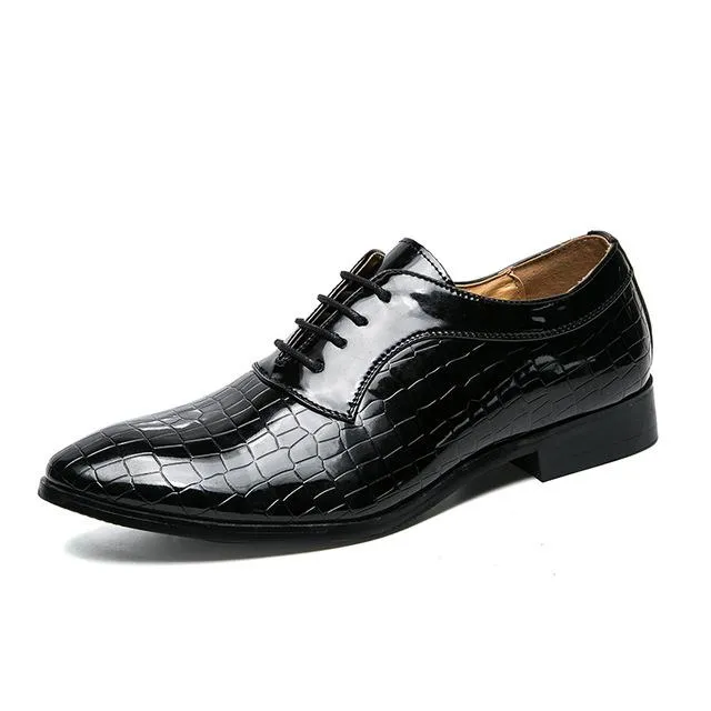 Premium Patent Leather Italian Shoes