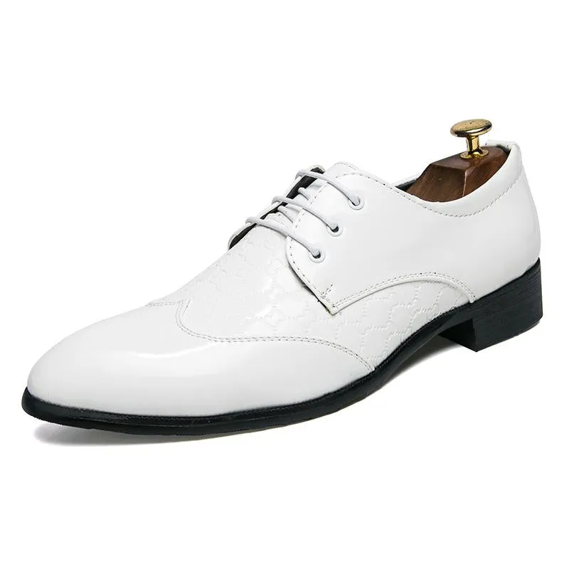 Premium Patent Leather Italian Shoes
