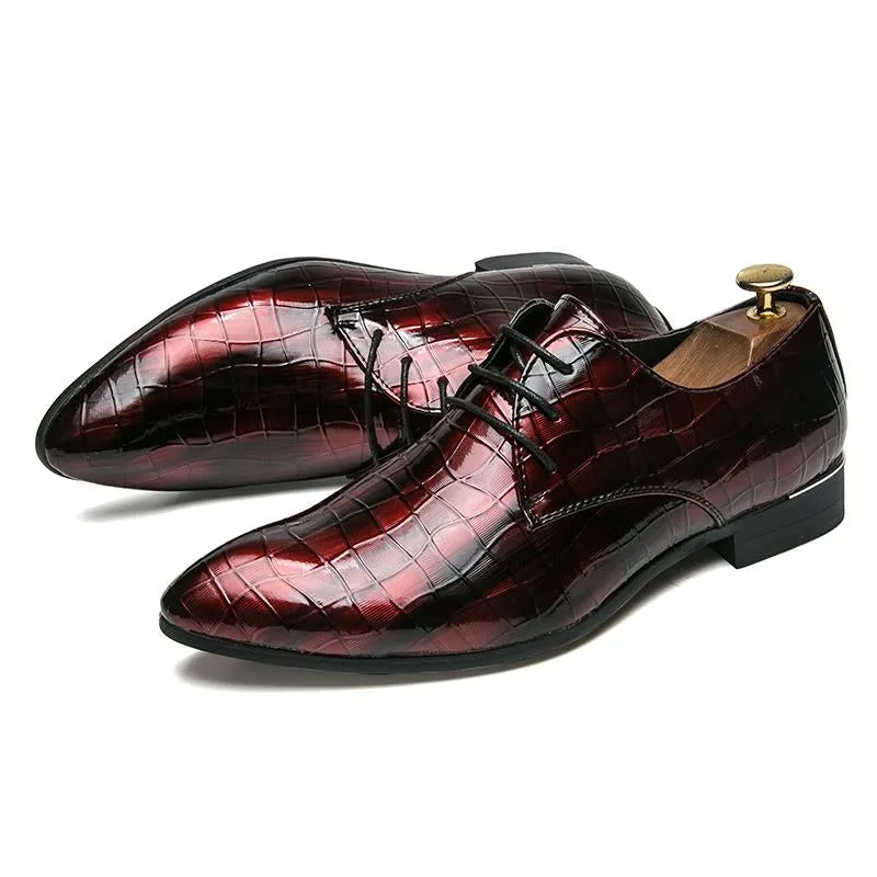 Premium Patent Leather Italian Shoes