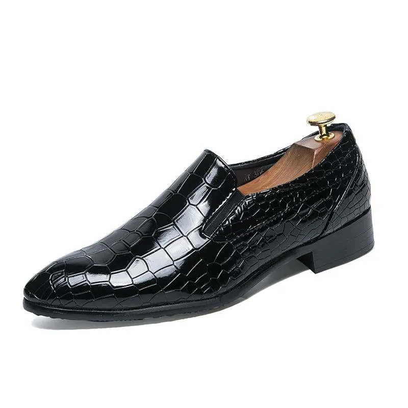 Premium Patent Leather Italian Shoes