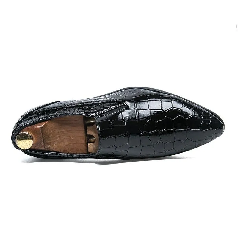 Premium Patent Leather Italian Shoes