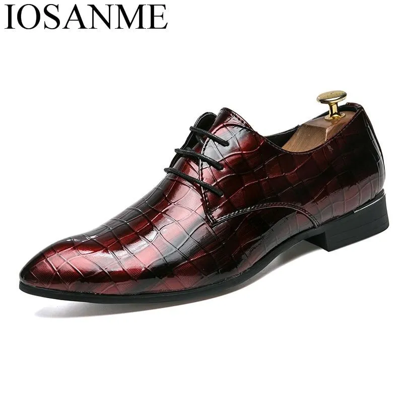 Premium Patent Leather Italian Shoes