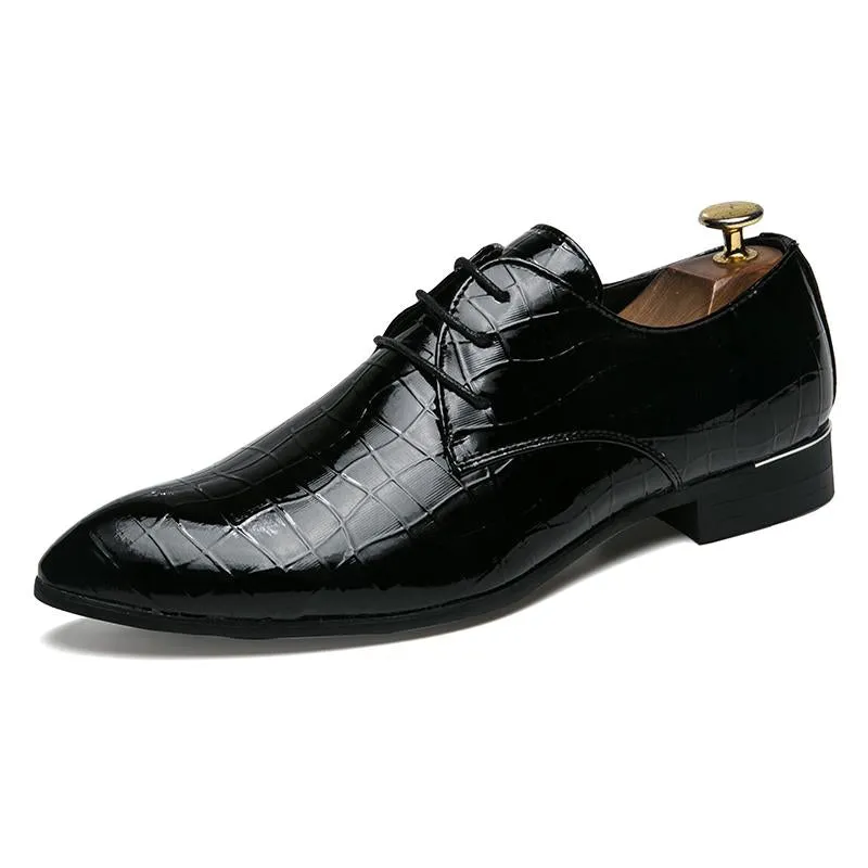 Premium Patent Leather Italian Shoes