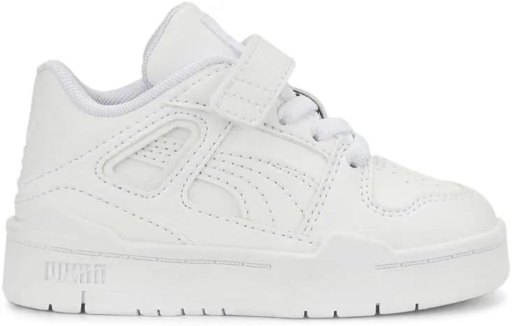 PUMA Toddler Boys Slipstream Leather Lace Up Sneakers Shoes Casual - White - Size 6 M