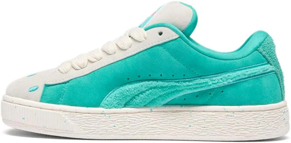 PUMA Womens Squishmellow X Suede XL Winston Lace Up Sneakers Shoes Casual - Green