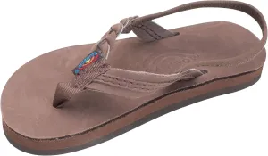 Rainbow Sandals Kid's Single Layer Premier Leather Flirty Braidy