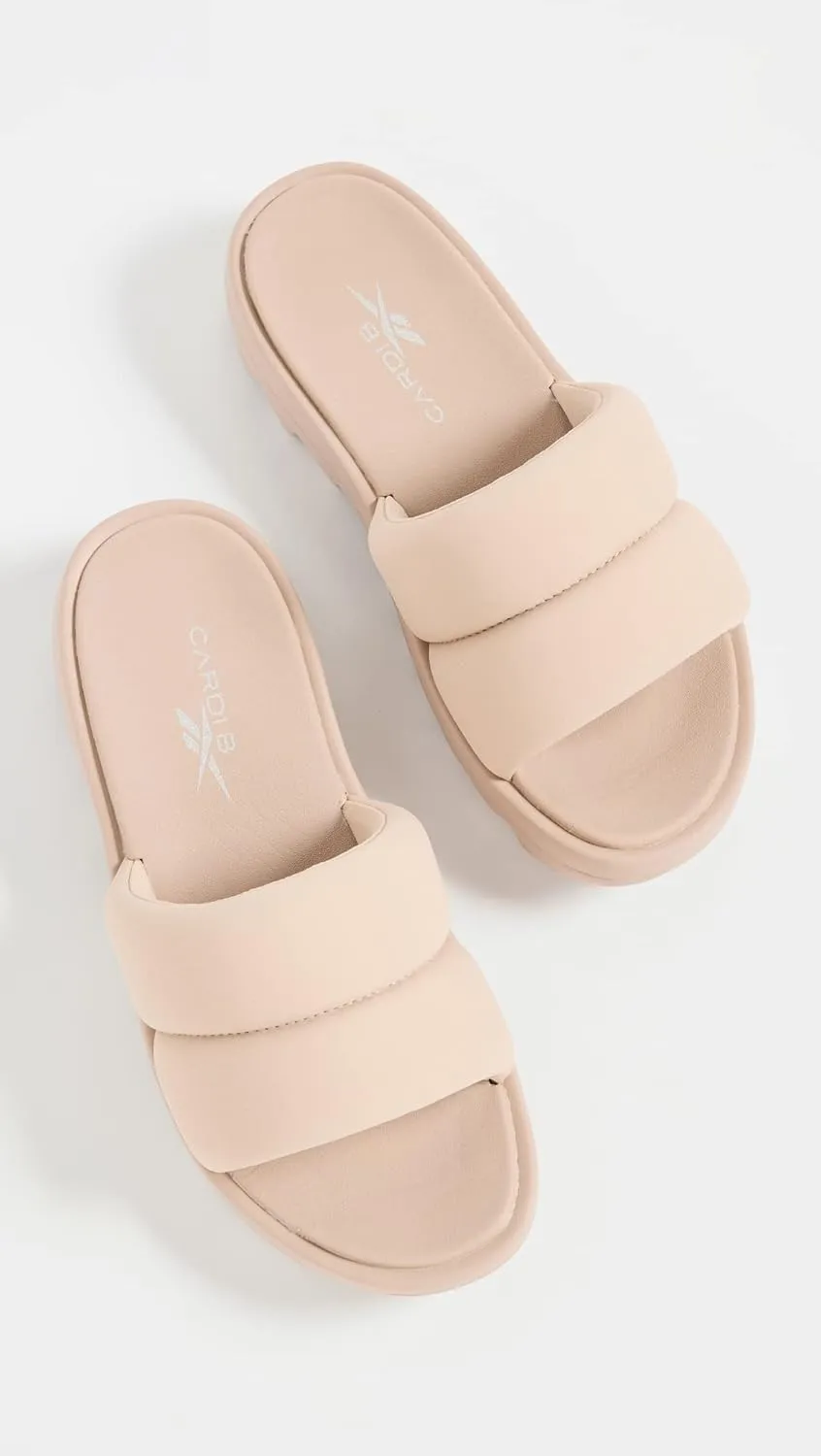 Reebok Women's Cardi B Slide Sandal